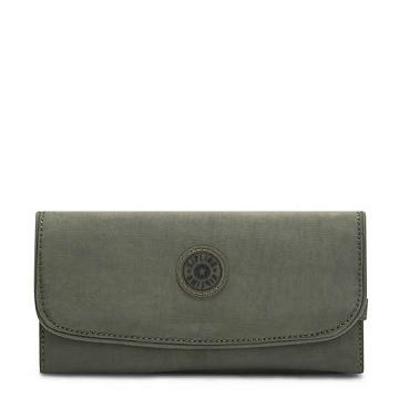 Kipling Money Land Snap Lommebok Grønn | NO 1427QM